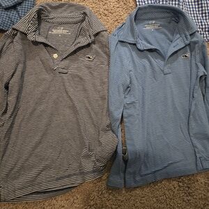 Vineyard Vines Boys Edgartown Long Sleeve Polo's